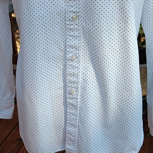 Thompson Shirtings by J. Crew Dotted Shirt - Picture 3 of 10